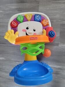 Fisher Price Laugh N Learn Learning Basketball Lights & Sounds w/ Ball 2010